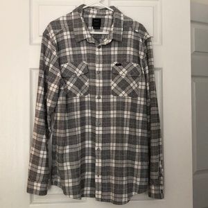 Men’s RVCA Plaid flannel button down